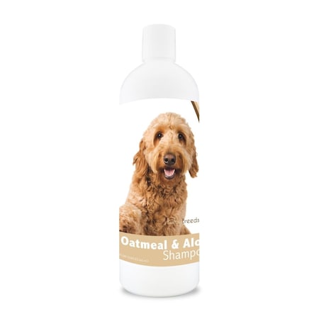 Healthy Breeds 16 oz Goldendoodle Oatmeal Shampoo with Aloe 840235107279